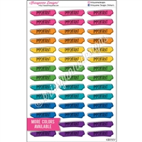 Doodle Paint Swatch Header - Important - Set of 42