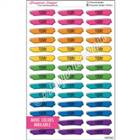 Doodle Paint Swatch Header - Today - Set of 42