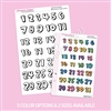 Bubble Numbers | Set of 31