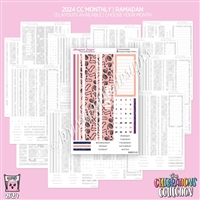 2024 CC Monthly Skeleton | Ramadan (Choose Your Month + Layout)