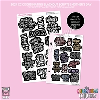 2024 CC | 2024 Mother's Day Blackout Scripts