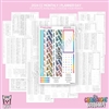 2024 CC Monthly Skeleton | Planner Day (Choose Your Month + Layout)