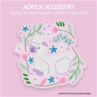 Acrylic Accessory | Serene Llama (GW 2024)