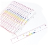 Rainbow Ombre Acrylic Ruler