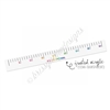 Rainbow Ombre Acrylic Dot Grid Ruler