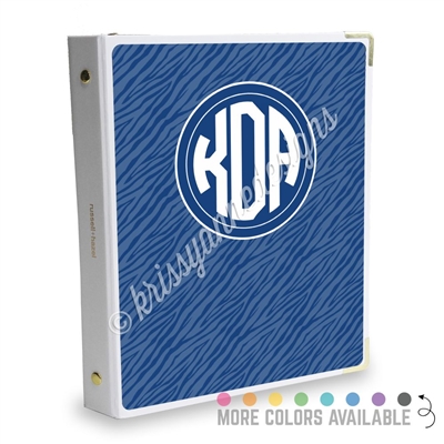 Signature KAD Sticker Binder - Zebra