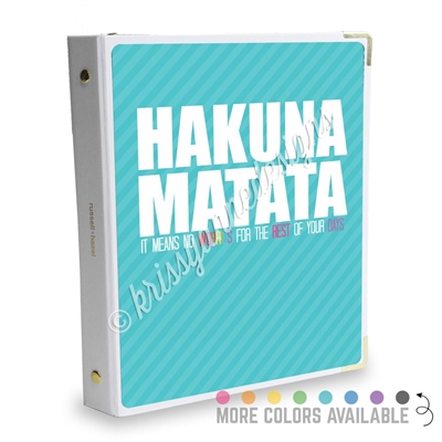 Signature KAD Sticker Binder - Hakuna Matata