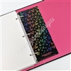 Midnight Rainbow Doodle Heart Page Lifter