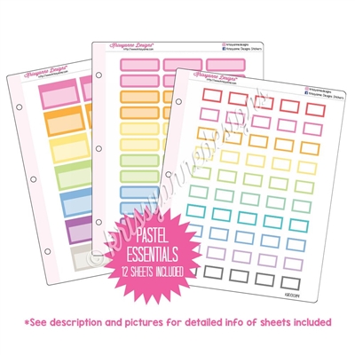 Binder Kit - Pastel Essentials