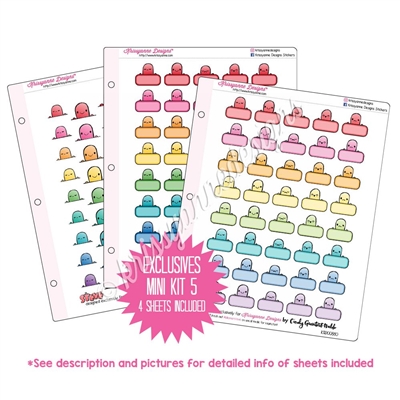 Binder Kit - KAD Exclusives Mini Kit 5 - Planner Steve