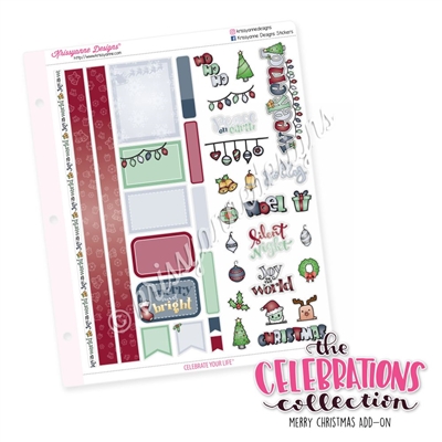 The 2017-2018 Celebrations Collection Add-On: Merry Christmas