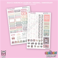 KAD CC Hobonichi Cousin Kit - 2024 Wedding / Anniversary