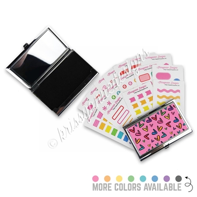 Compact Sticker Pack - Heart Doodles