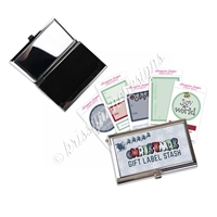 Compact Sticker Pack - Christmas Gift Label Stash