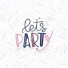 KAD Vinyl Decal - Let's Party