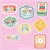 Diecut Sticker Set | The Scenic Route Set 1