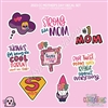 CC Diecut Sticker Set - 2023 Mother's Day