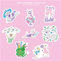 Diecut Sticker Set | Wild & Bright Deco (GW 2024)