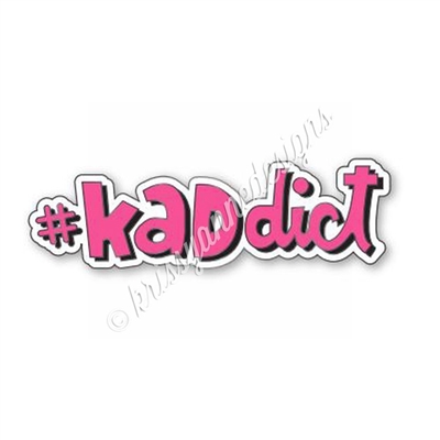 Enamel Flair Pin - #KADdict