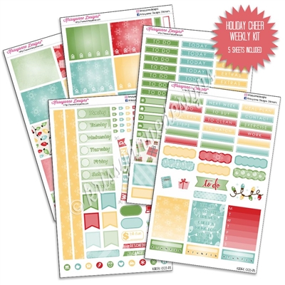 KAD Weekly Planner Kit - Holiday Cheer