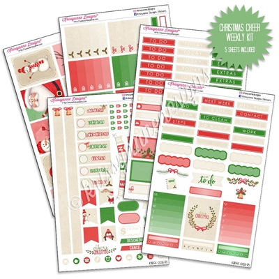 KAD Weekly Planner Kit - Christmas Cheer