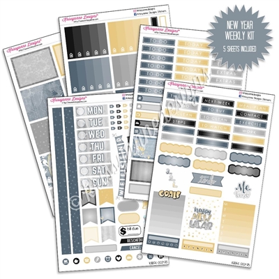 KAD Weekly Planner Kit - New Year, New You