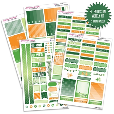 KAD Weekly Planner Kit - St Paddy