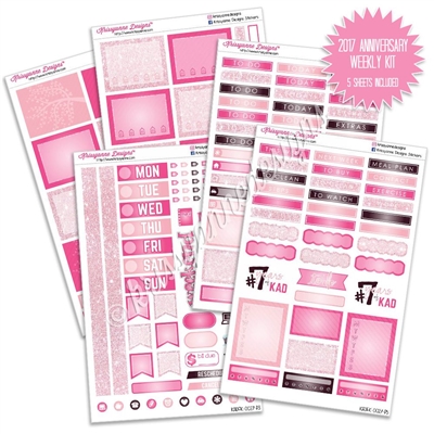 KAD Weekly Planner Kit - KAD Anniversary