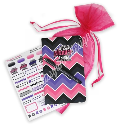 KAD Gift Set - Chevron It's a Planner Thing