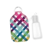 Rectangle Sanitizer Keychain - Punny Love Plaid