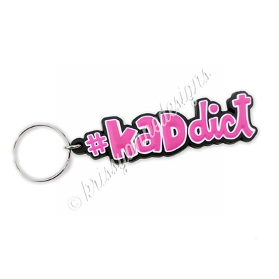 Limited Edition Rubber Keychain - #KADdict