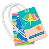 KAD Luggage Tag - A Little Crabby