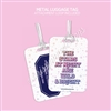 Metal Luggage Tag | Wild & Bright (GW 2024)