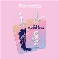 Metal Luggage Tag | Planner Llama (GW 2024)