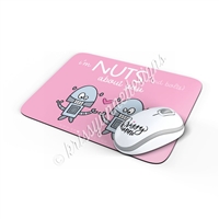 Rectangle Mouse Pad - Nuts About You