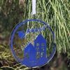 Acrylic Ornament - Personalized Santa Silhouette Ornament