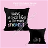 Throw Pillow | Too Many Stickers