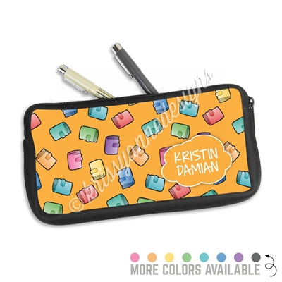 One Sided Zippered Pen Pouch - Planner Girl