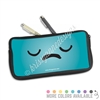 One Sided Zippered Pen Pouch - Sad Steve