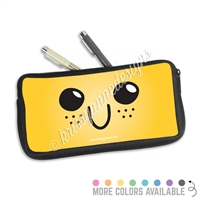 One Sided Zippered Pen Pouch - Freckle Steve
