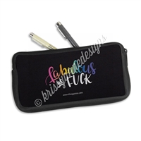 Zippered Pen Pouch - Fabulous AF (UNCENSORED)