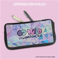 Zippered Pen Pouch | GO Wild DC Prism