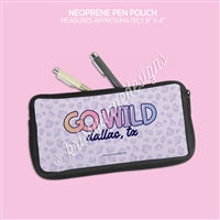 Zippered Pen Pouch | GO Wild Dallas (GW 2024)