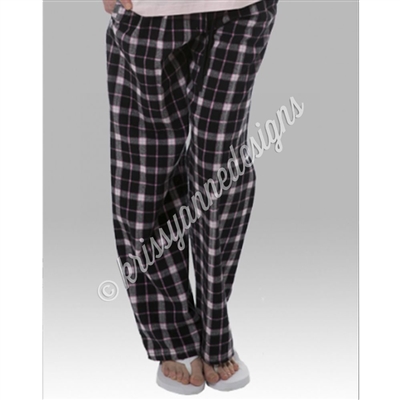 KADdict Wear - Black Plaid PJ Pant