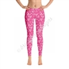 KADdict Wear - Pink Doodle Heart Leggings