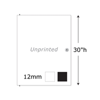 30"h Twist Unprinted Locking Door