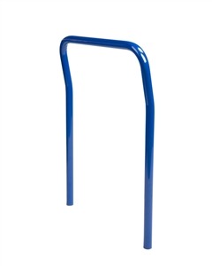 Pushbar Handle for 30" Wide Panel Truck, Color Blue