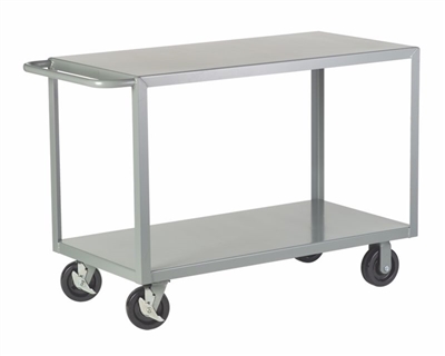 Heavy Duty Two Shelf Cart