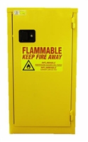 BJ Slim Line Safety Flammable Cabinet with Self Close Doors