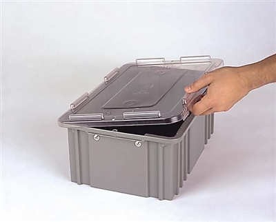 Carton of (12) CDC1020 Heavy Duty Clear Lids